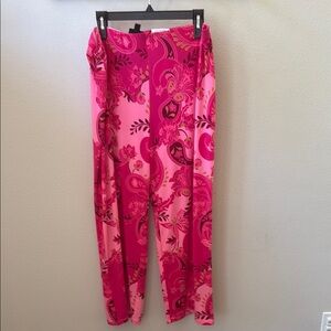 JM Collection Pink Wide Leg Pants & Jumpsuits